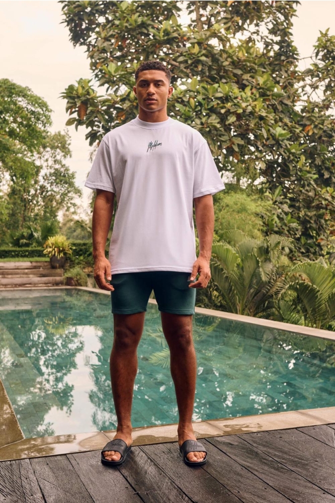 MEN SPLIT T SHIRT MM3 SS25 09 100 WHITE